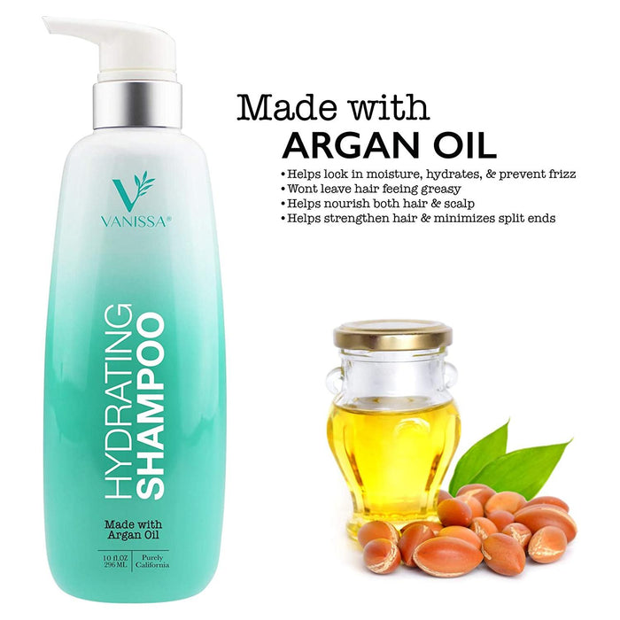 Vanissa Hydrating Conditioner With Argan Oil 10 Oz