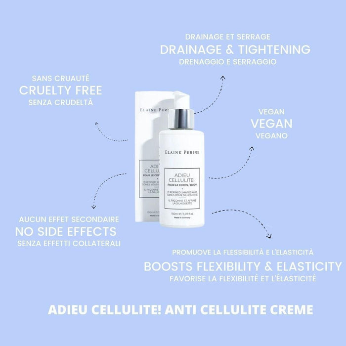 Elaine Perine® - Adieu Cellulite! Anti Cellulite Cream 5.07Oz