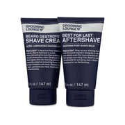 Grooming Lounge Grooming Lounge It Takes Two To Make A Shave Go Right Set (Save $8) Shaving Creams, Aftershaves