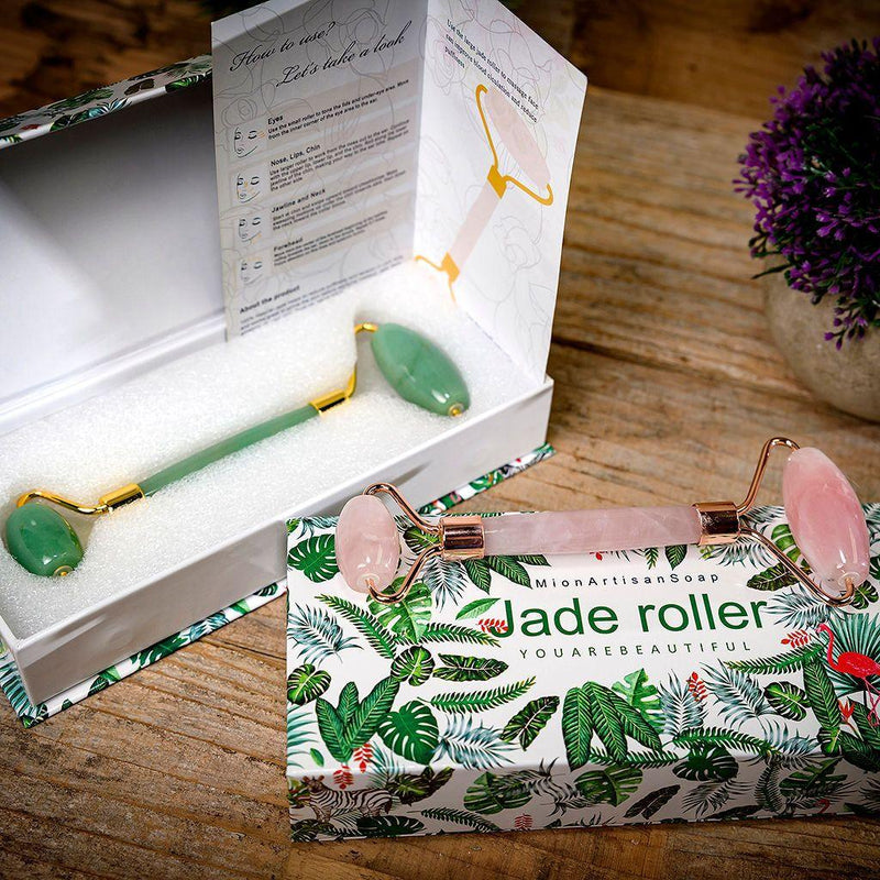 MION Artisan Soap Co. Jade Roller | Stimulates Circulation