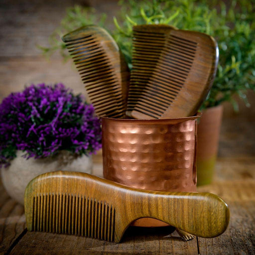 MION Artisan Soap Co. Red Sandalwood Wooden Hair Comb