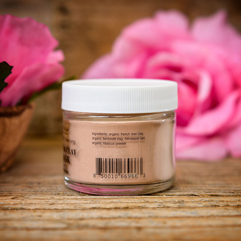 French Rose Clay Face Mask | Tone, Clear, and Detox