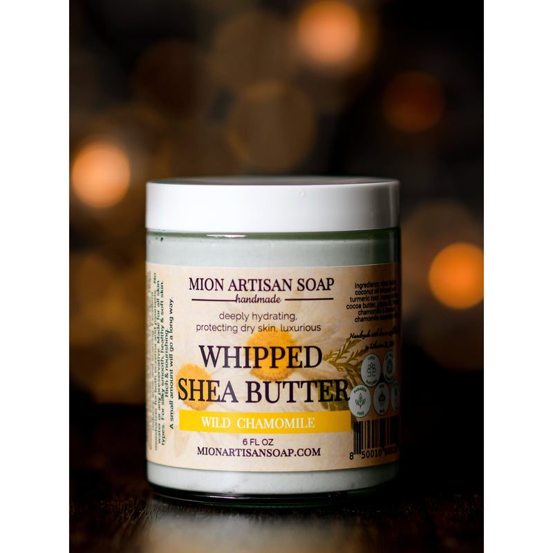 MION Artisan Soap Co. Whipped Shea Butter - Wild Chamomile | Deeply Hydrating and Rejuvenating