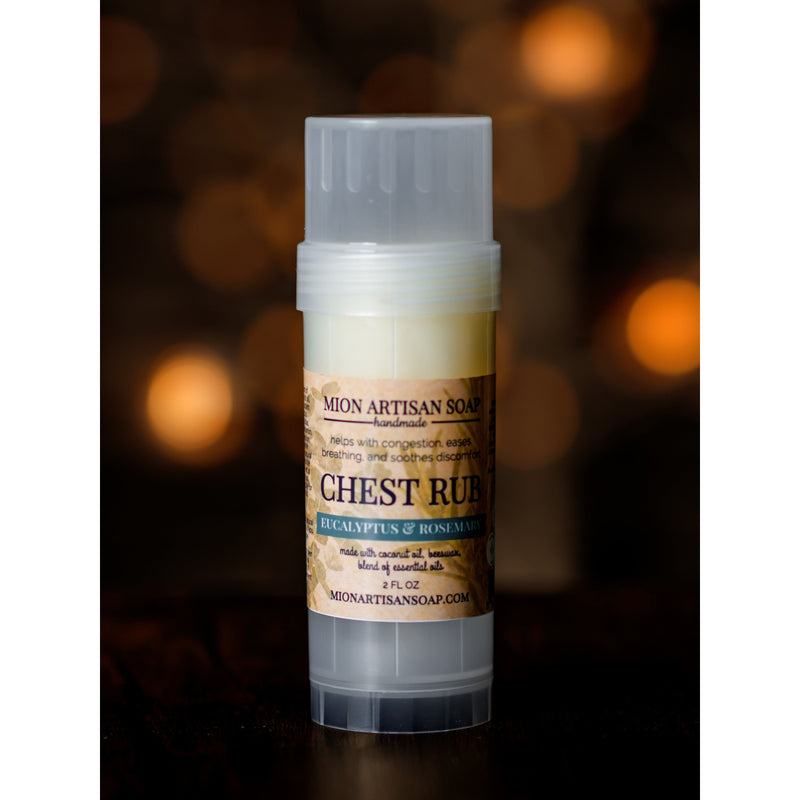 MION Artisan Soap Co. Chest Rub | Helps with Congestion, Eases Breathing