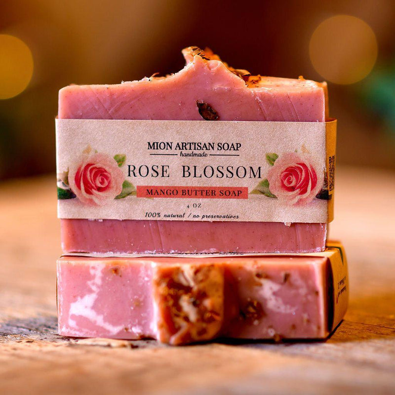MION Artisan Soap Co. Rose Blossom | Mango Butter Soap