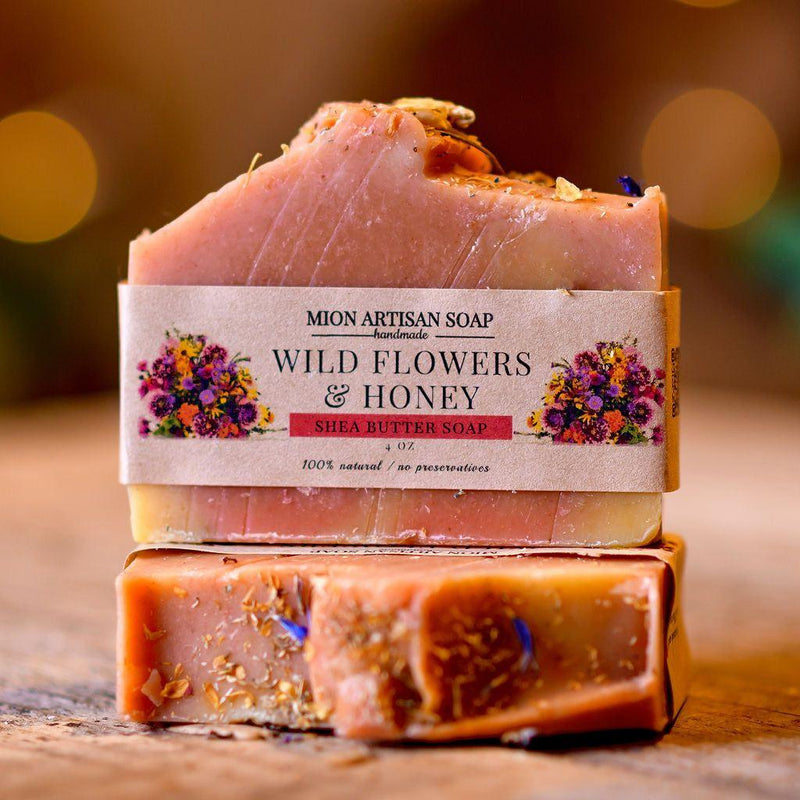 MION Artisan Soap Co. Wild Flowers & Honey | Shea Butter Soap