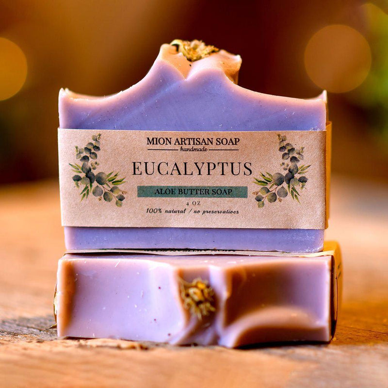 MION Artisan Soap Co. Eucalyptus | Aloe Butter Soap