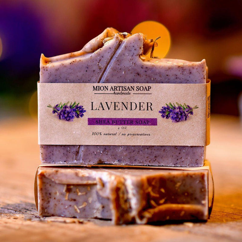 MION Artisan Soap Co. Lavender Soap | Shea Butter Soap