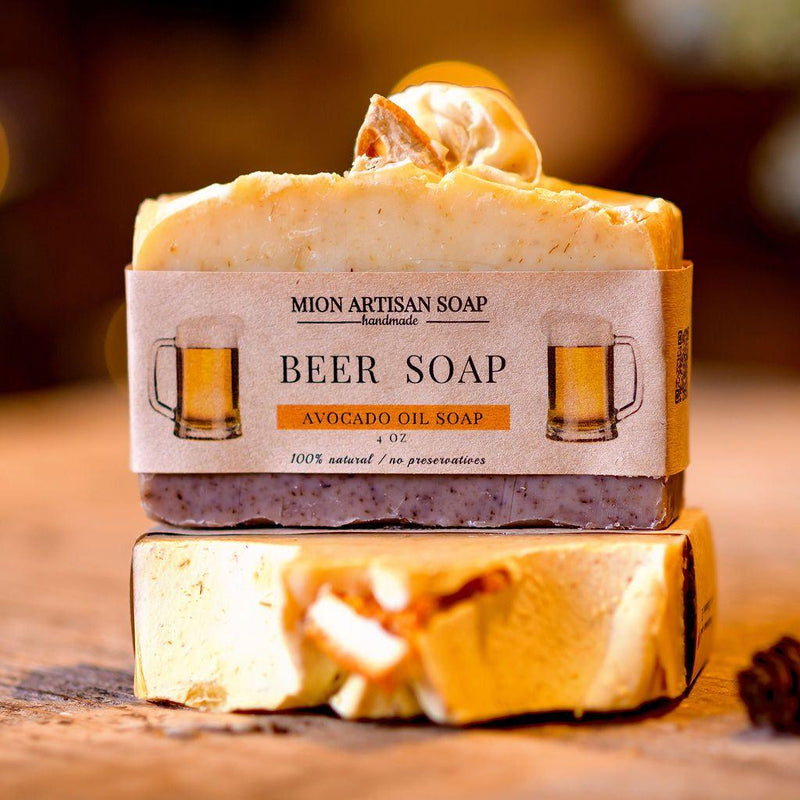 MION Artisan Soap Co. Beer Soap | Avocado Butter Soap