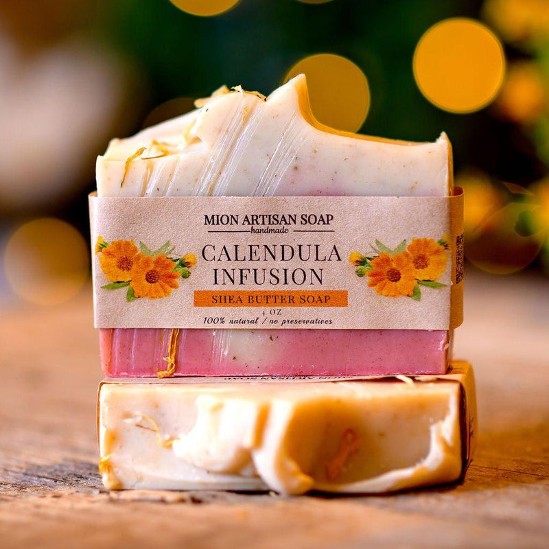 MION Artisan Soap Co. Calendula Infusion | Shea Butter Soap