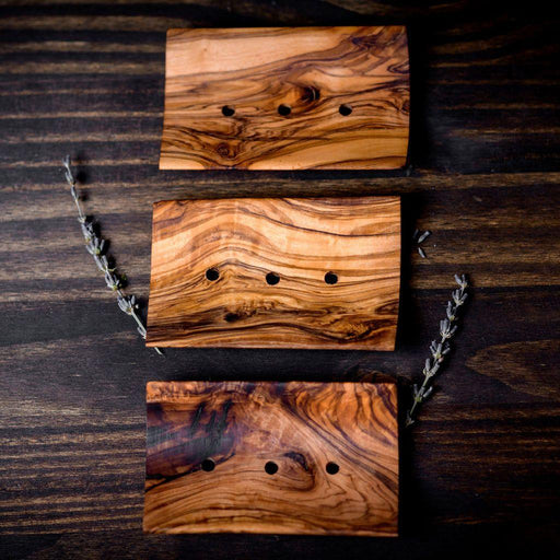 MION Artisan Soap Co. Olive Wood Soap Dish
