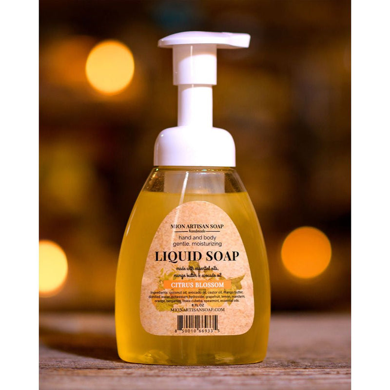 MION Artisan Soap Co. Liquid Soap | Luxurious Foam for Hands & Body