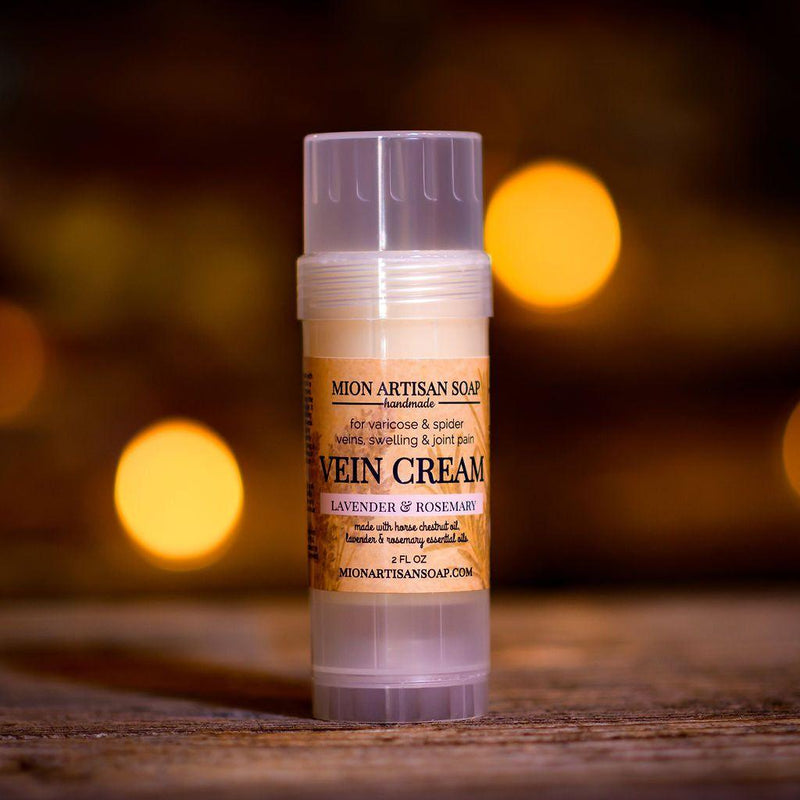 MION Artisan Soap Co. Vein Cream | Made With Horse Chestnut Oil