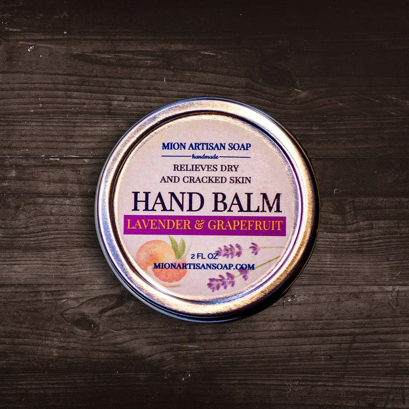 MION Artisan Soap Co. Hand Balm | Not Greasy, Antibacterial, Moisture-Locking
