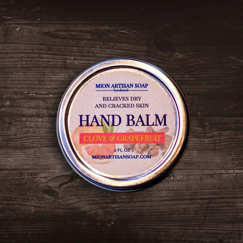 MION Artisan Soap Co. Hand Balm | Not Greasy, Antibacterial, Moisture-Locking