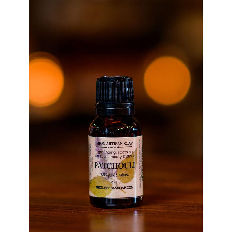 MION Artisan Soap Co. Patchouli Essential Oil | Grounding, Natural Tranquility