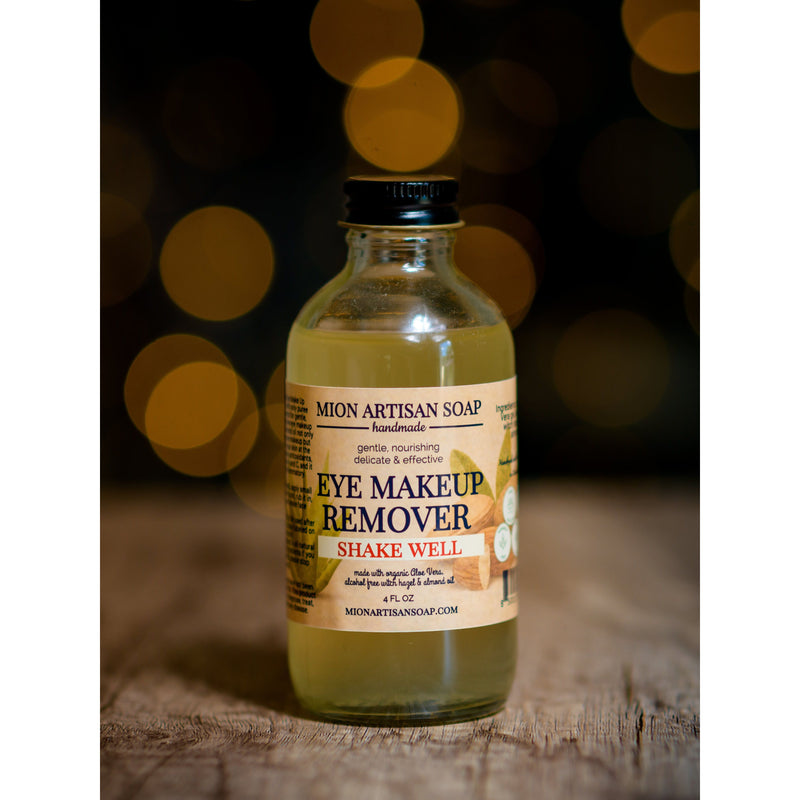 MION Artisan Soap Co. Eye Makeup Remover | Nourishing, Delicate (without greasy residue)