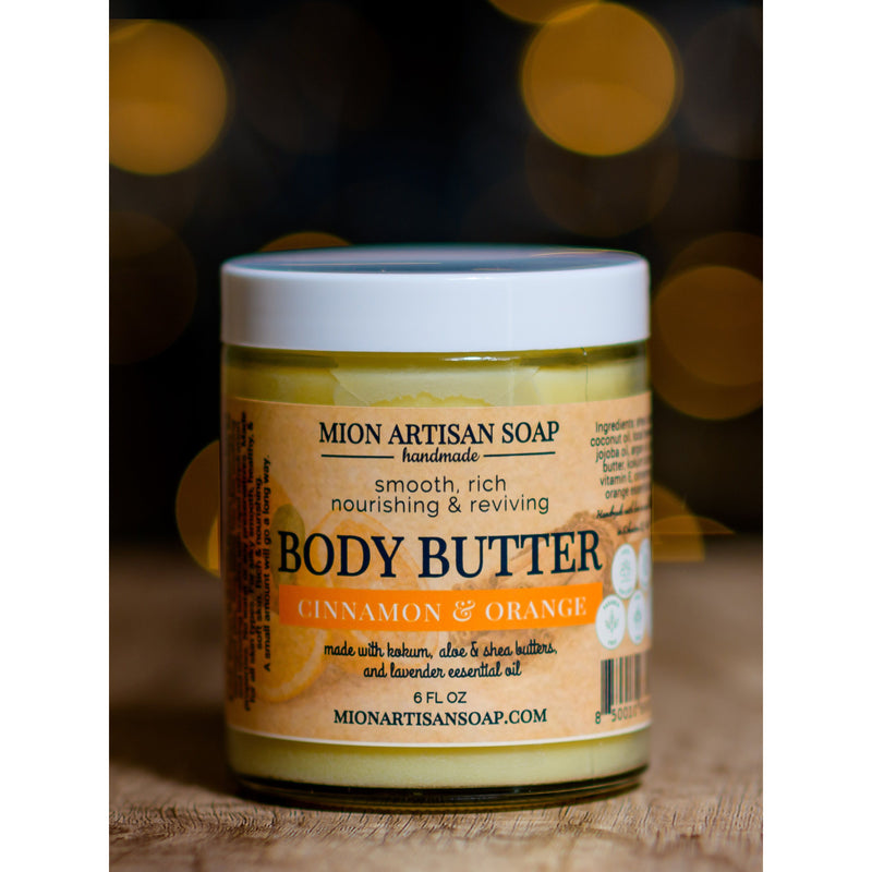MION Artisan Soap Co. Body Butter | High in Essential Vitamins and Fatty Acids