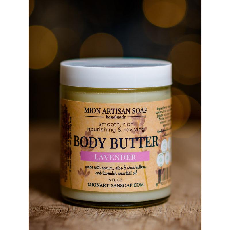 MION Artisan Soap Co. Body Butter | High in Essential Vitamins and Fatty Acids