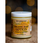 MION Artisan Soap Co. Organic Baby Lotion | Infused with Calendula Flowers