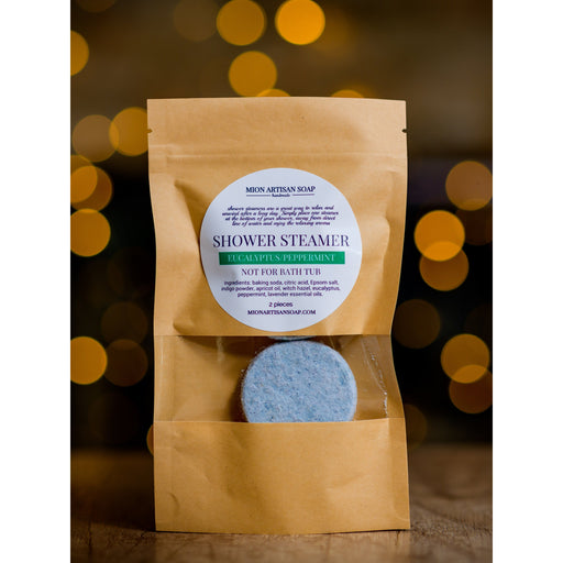 MION Artisan Soap Co. Shower Steamer - Eucalyptus & Peppermint