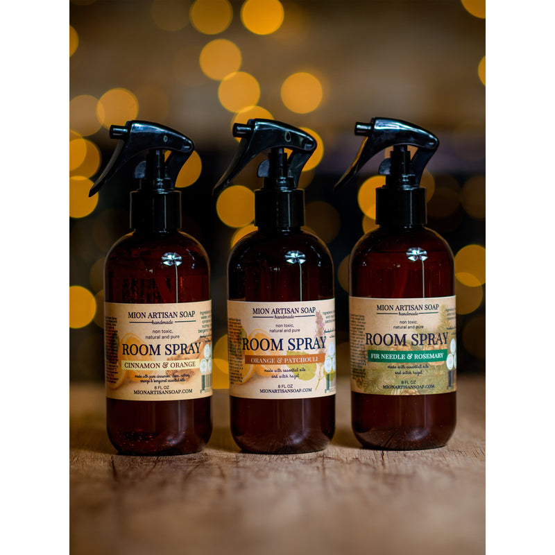 MION Artisan Soap Co. Room Spray  | For Any Room, Bathroom, Closet, Car