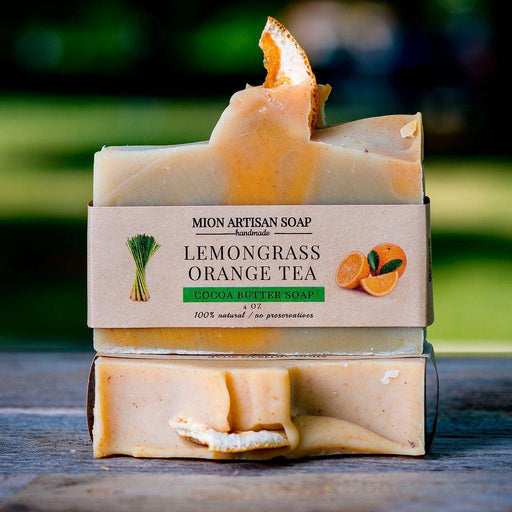 MION Artisan Soap Co. Lemongrass & Orange Tea | Cocoa Butter Soap