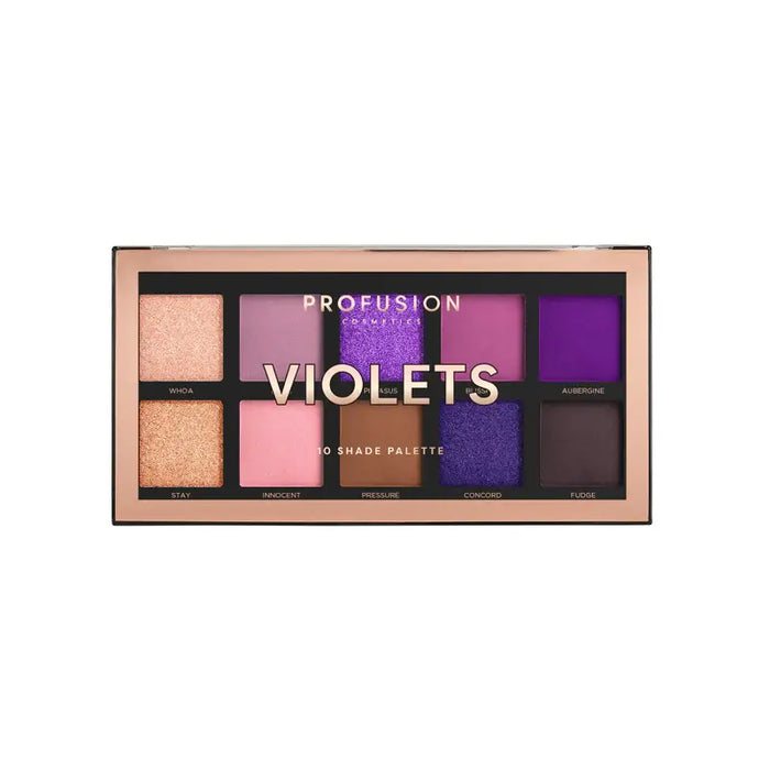 Profusion Cosmetics - Violets 10 shade palette