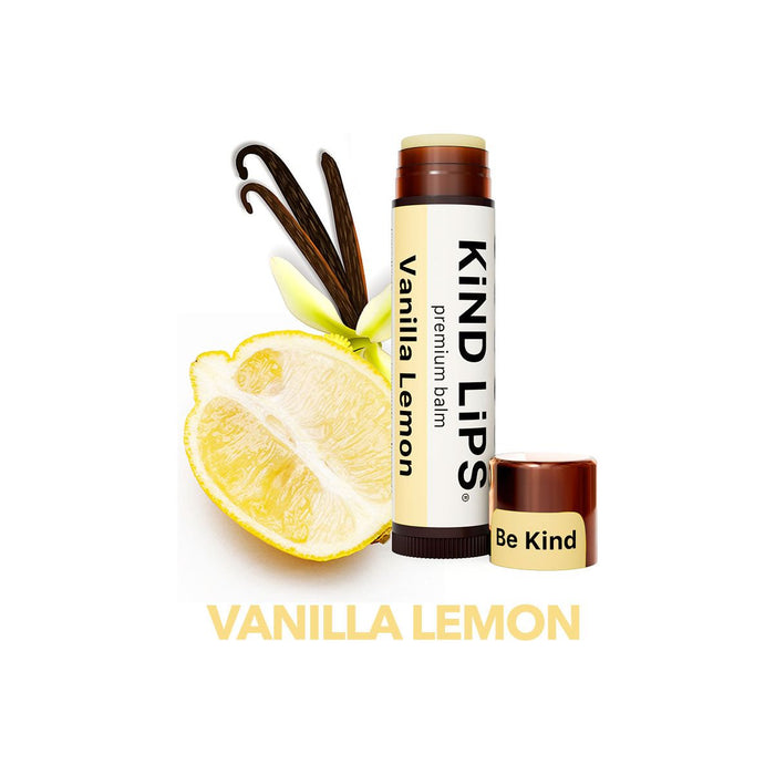 Vanilla Lemon Organic Lip Balm