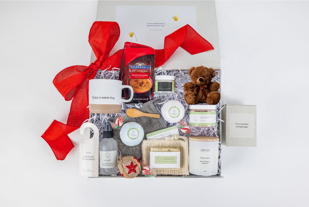 Sending hug Gift, Luxury Spa Gift Set by Lizush