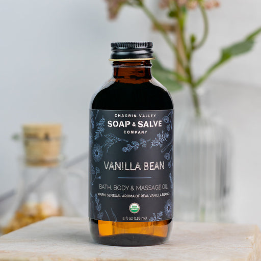 Chagrin Valley Soap & Salve Bath & Body Oil: Vanilla Bean Body Oil