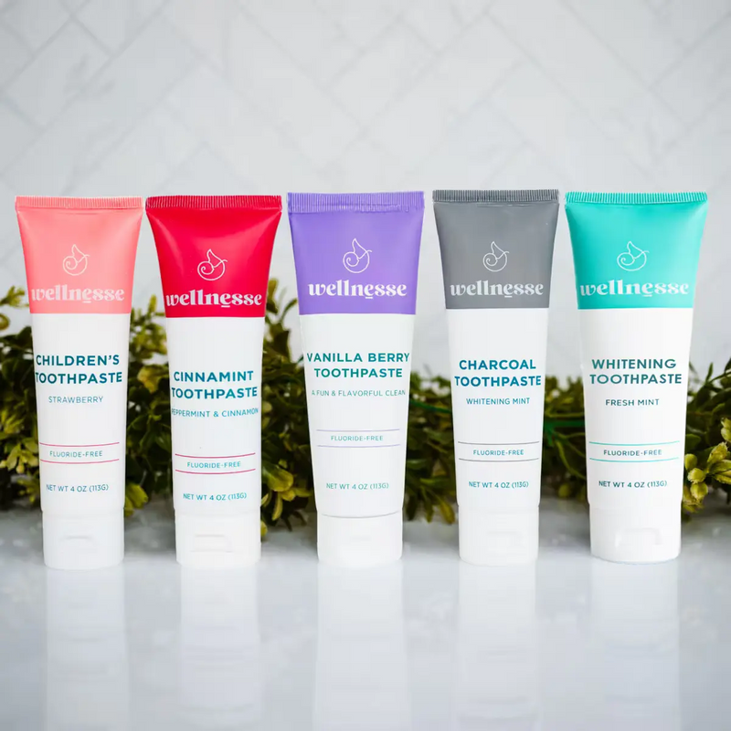 Wellnesse Complete Toothpaste Bundle bundle