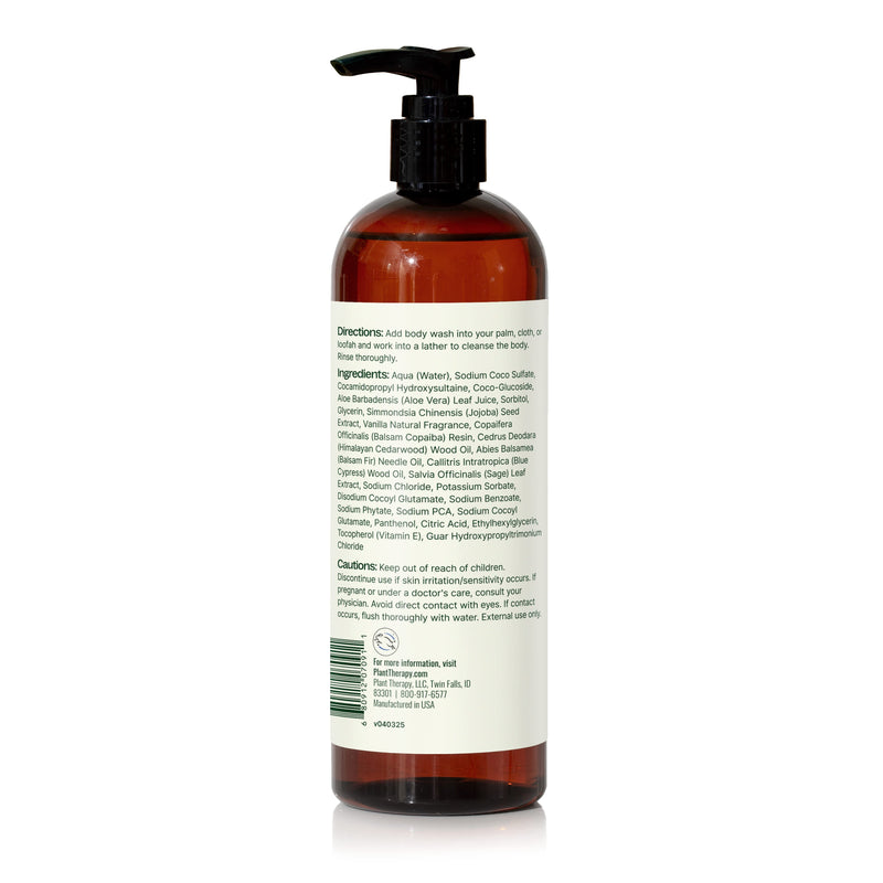 Plant Therapy Vanilla Woods Body Wash Body Care