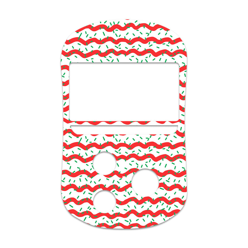 Peelz Christmas Icing OneTouch Verio Flex Glucometer Sticker - Pump Peelz Peelz/Stickers