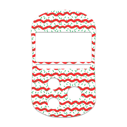 Peelz Christmas Icing OneTouch Verio Flex Glucometer Sticker - Pump Peelz Peelz/Stickers