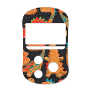 Peelz Jurassic Gingerbread OneTouch Verio Flex Glucometer Sticker - Pump Peelz Peelz/Stickers