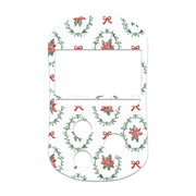 Peelz Poinsettia Parade OneTouch Verio Flex Glucometer Sticker - Pump Peelz Peelz/Stickers