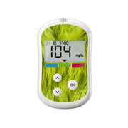 Peelz Green Fur Sticker for OneTouch Verio Flex Glucometer Peelz/Stickers