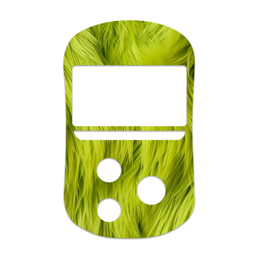 Peelz Green Fur Sticker for OneTouch Verio Flex Glucometer Peelz/Stickers