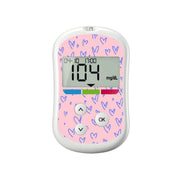 Peelz Love Language OneTouch Verio Flex Glucometer Sticker - Pump Peelz Peelz/Stickers