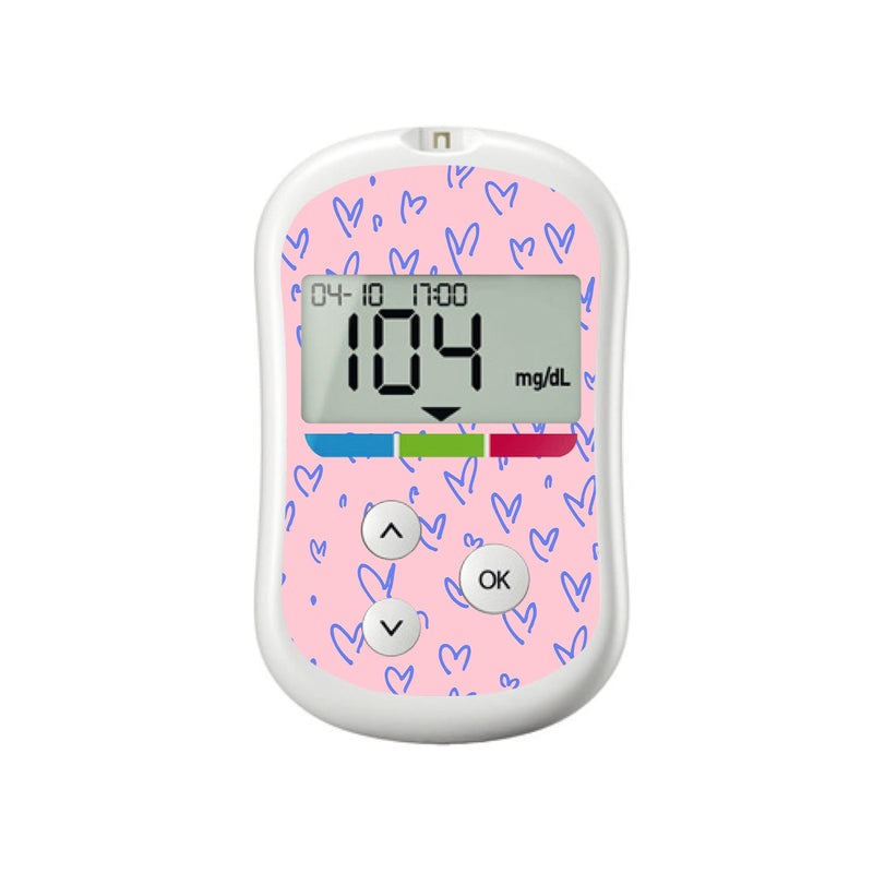Peelz Love Language OneTouch Verio Flex Glucometer Sticker - Pump Peelz Peelz/Stickers