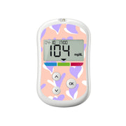 Peelz Lavender Love for OneTouch Verio Flex Glucometer Peelz/Stickers