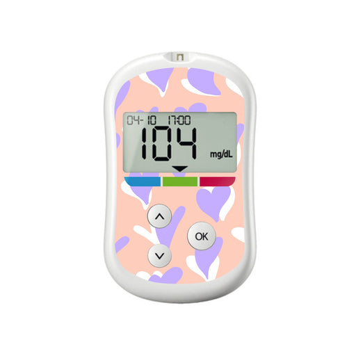 Peelz Lavender Love for OneTouch Verio Flex Glucometer Peelz/Stickers