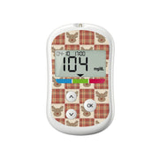 Peelz Rustic Reindeer OneTouch Verio Flex Glucometer Sticker - Pump Peelz Peelz/Stickers