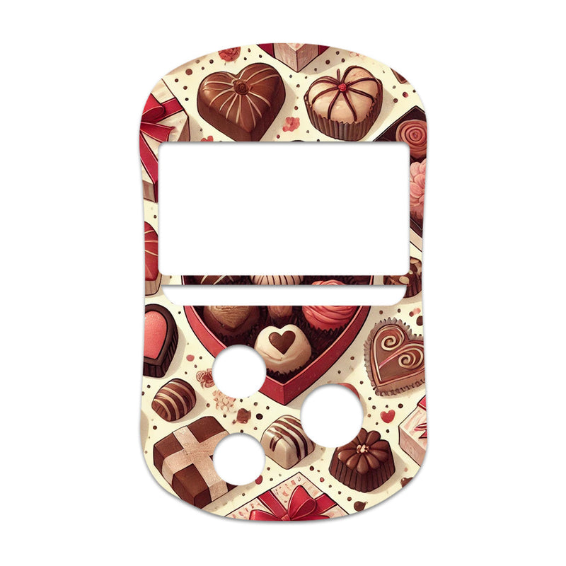 Peelz Chocolate Love for OneTouch Verio Flex Glucometer Peelz/Stickers