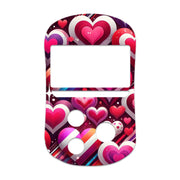 Peelz Sparkly Hearts for OneTouch Verio Flex Glucometer Peelz/Stickers