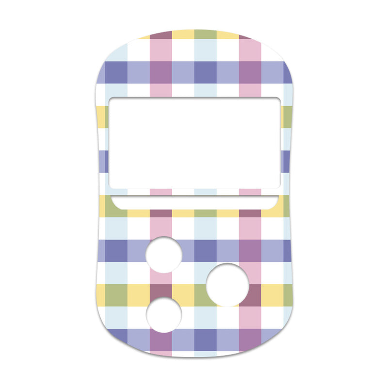 Peelz Spring Plaid for OneTouch Verio Flex Glucometer Peelz/Stickers