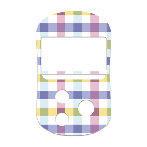 Peelz Spring Plaid for OneTouch Verio Flex Glucometer Peelz/Stickers