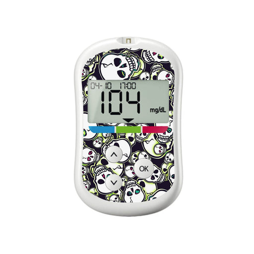 Peelz Bone Glow OneTouch Verio Flex Glucometer Sticker - Pump Peelz Peelz/Stickers