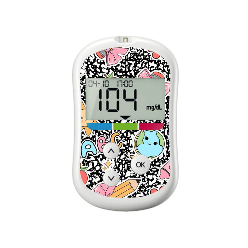 Peelz Cute Class OneTouch Verio Flex Glucometer Sticker - Pump Peelz Peelz/Stickers